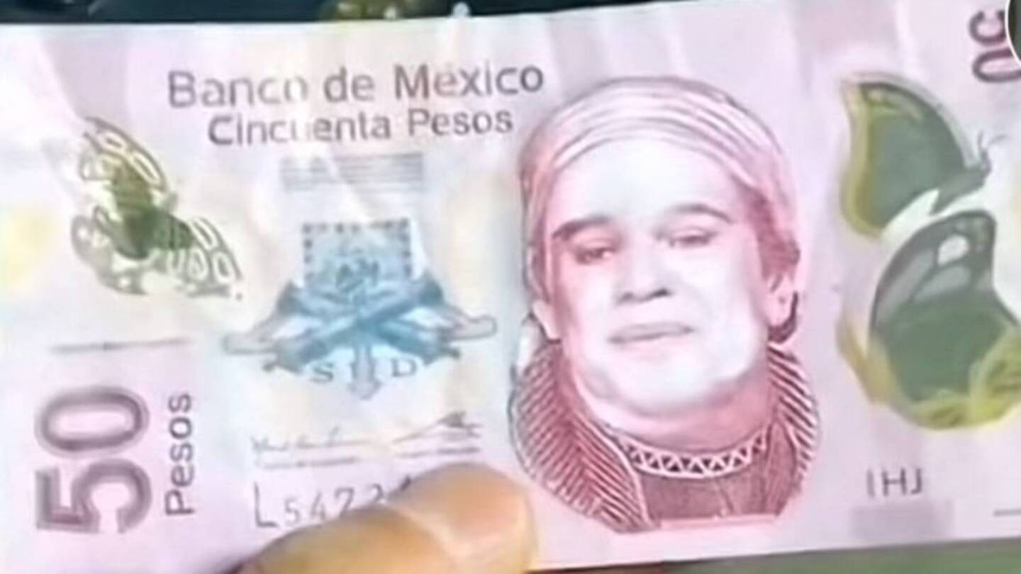 billete 50 pesos juan gabriel