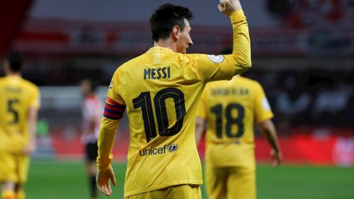 Superliga europea Lionel Messi