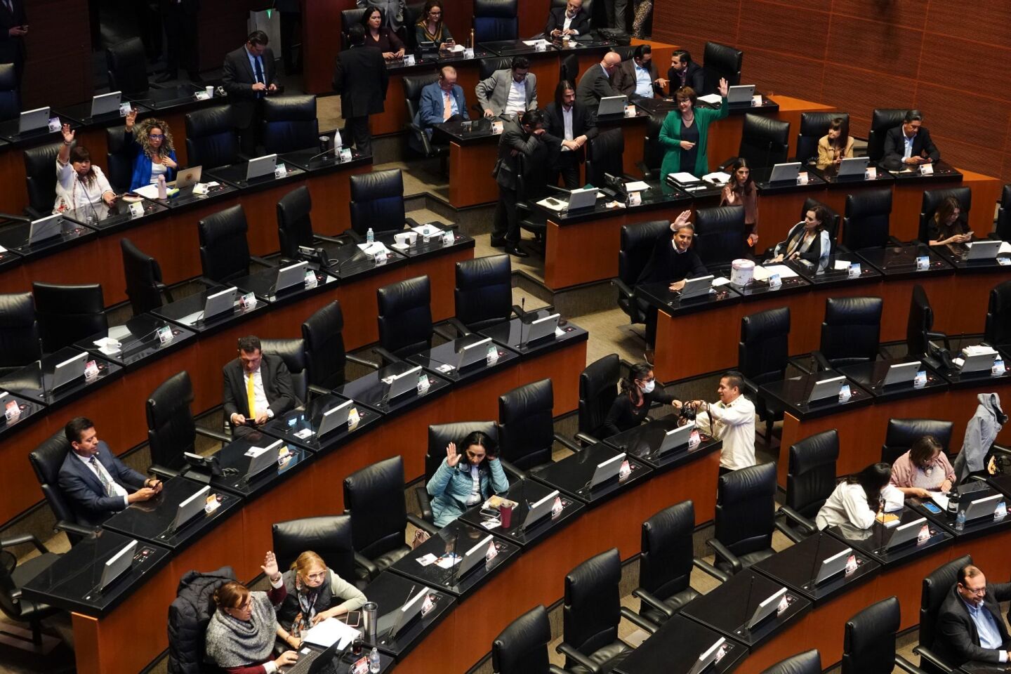 Sé realizo la Sesión Ordinaria en el Senado de la República