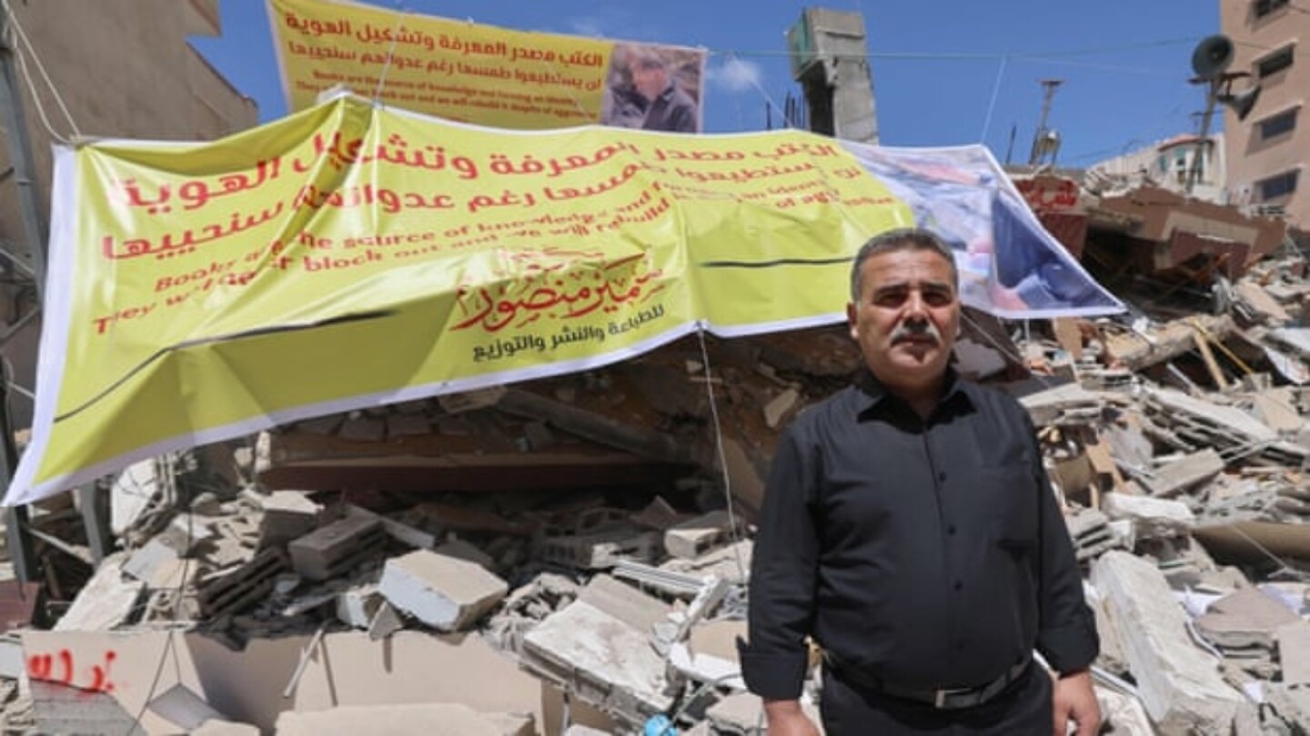 Librería en Gaza The Guardian 2