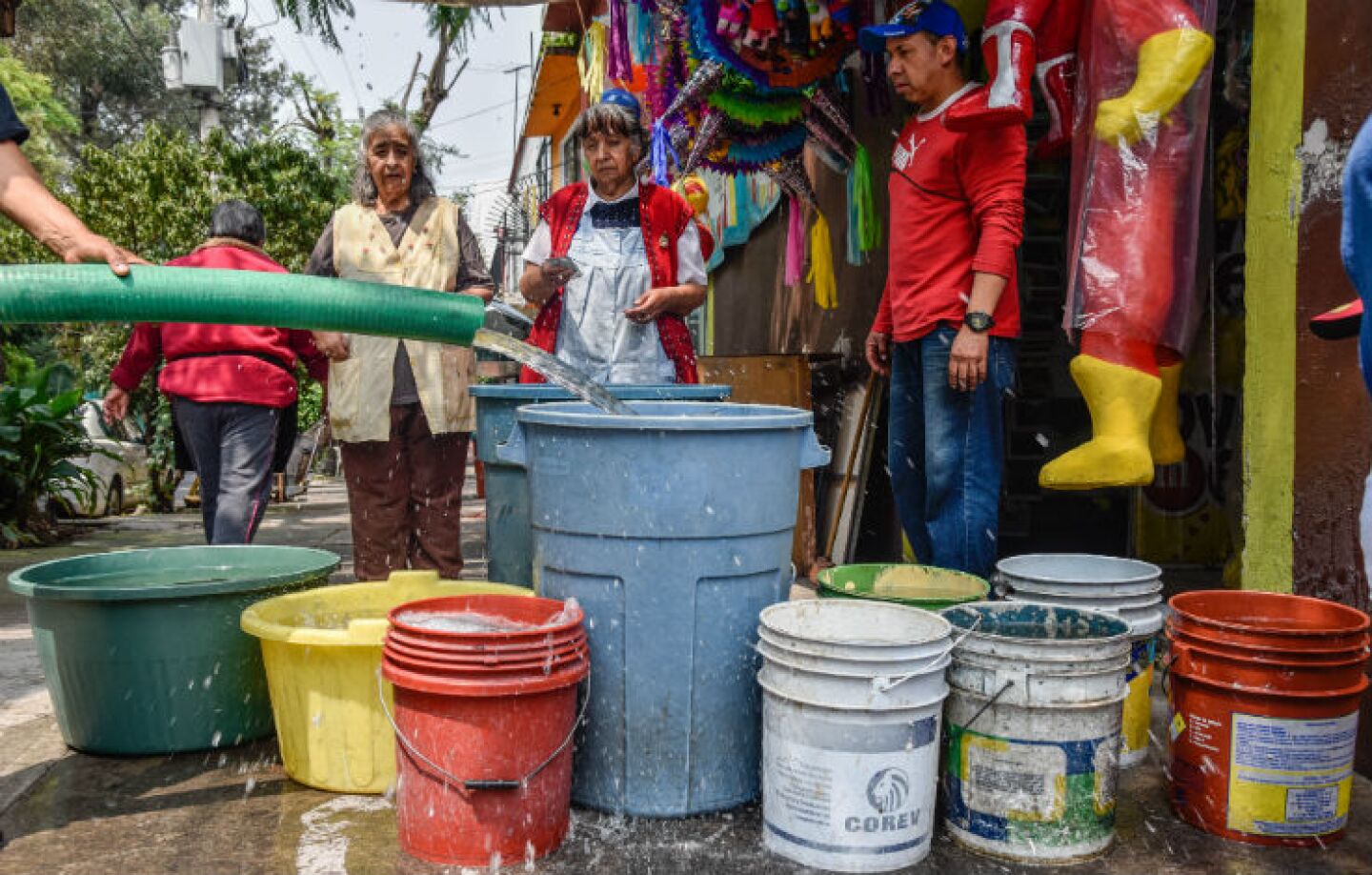 Iztapalapa falta de agua