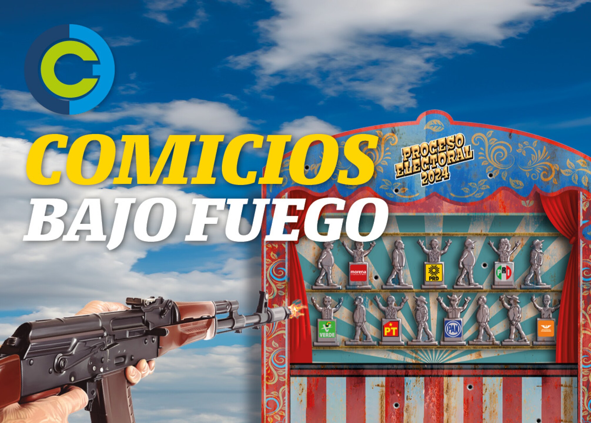 comicios bajo fuego