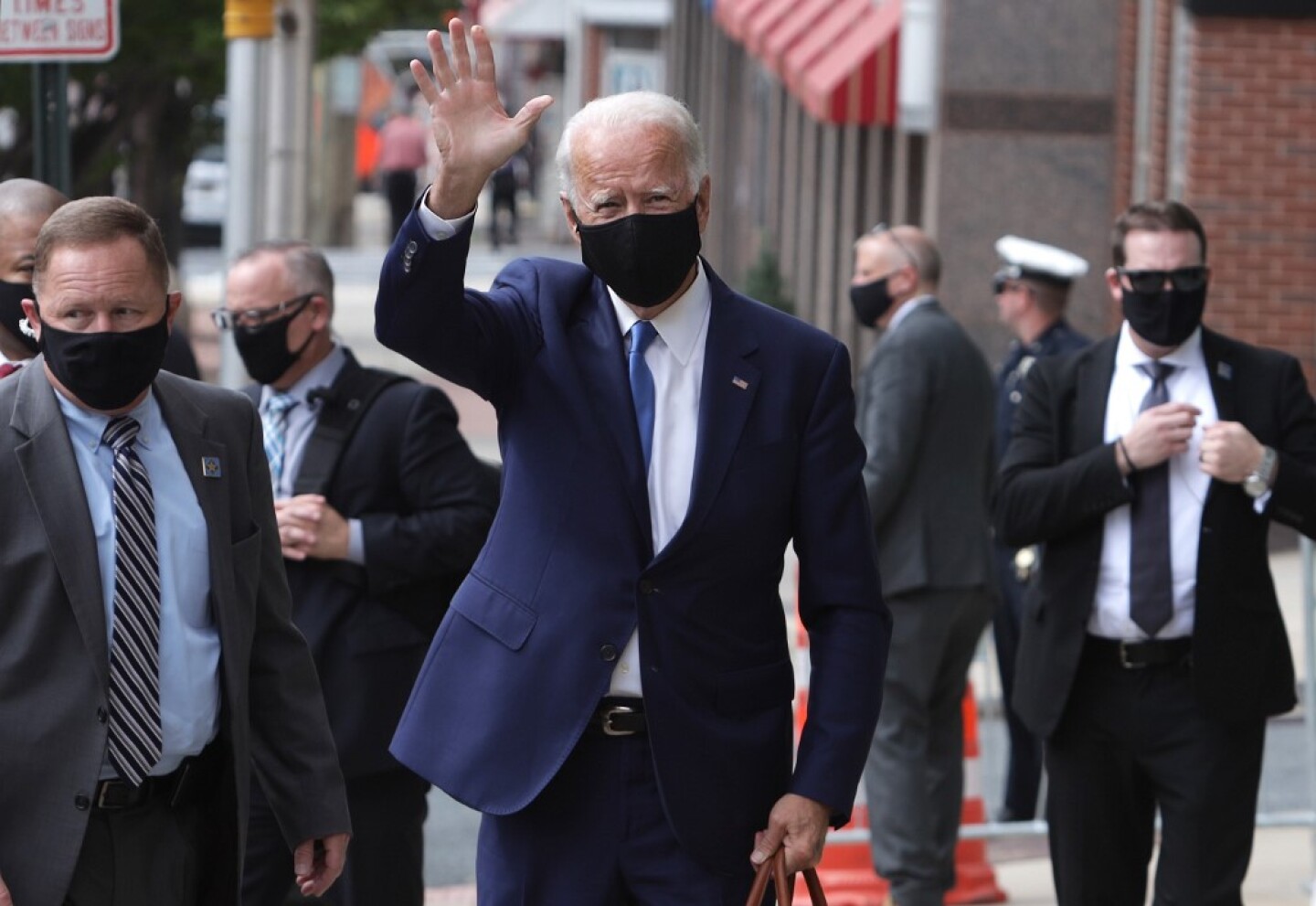 Democratic Presidential Candidate Joe Biden Speaks On 2020-21 School Year Amid Coronavirus Pandemic