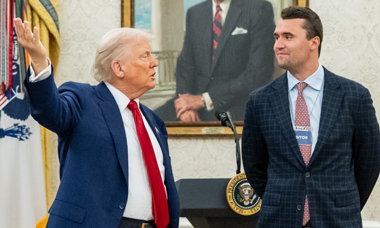 Donald Trump Charlie Kirk
