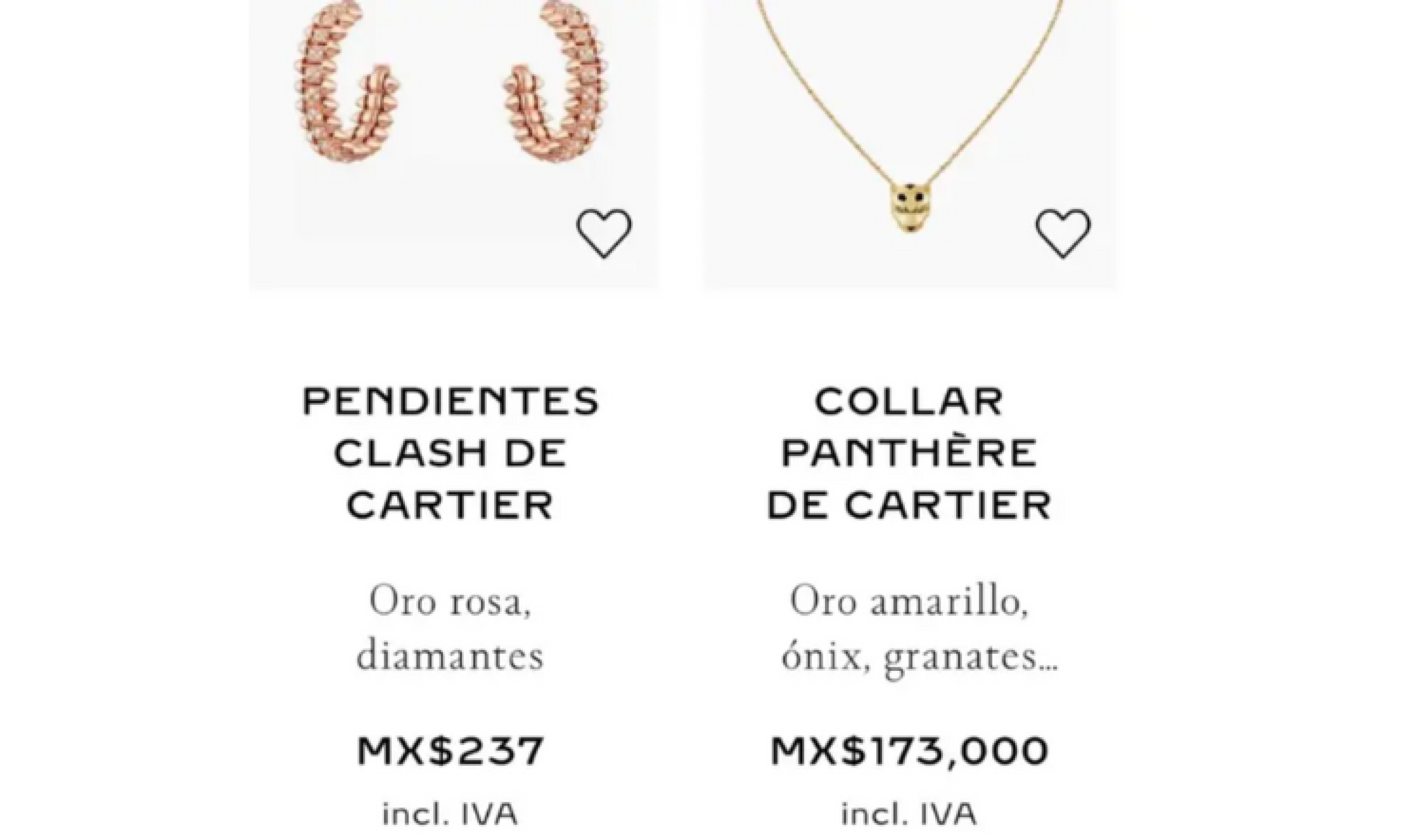 aretes Cartier
