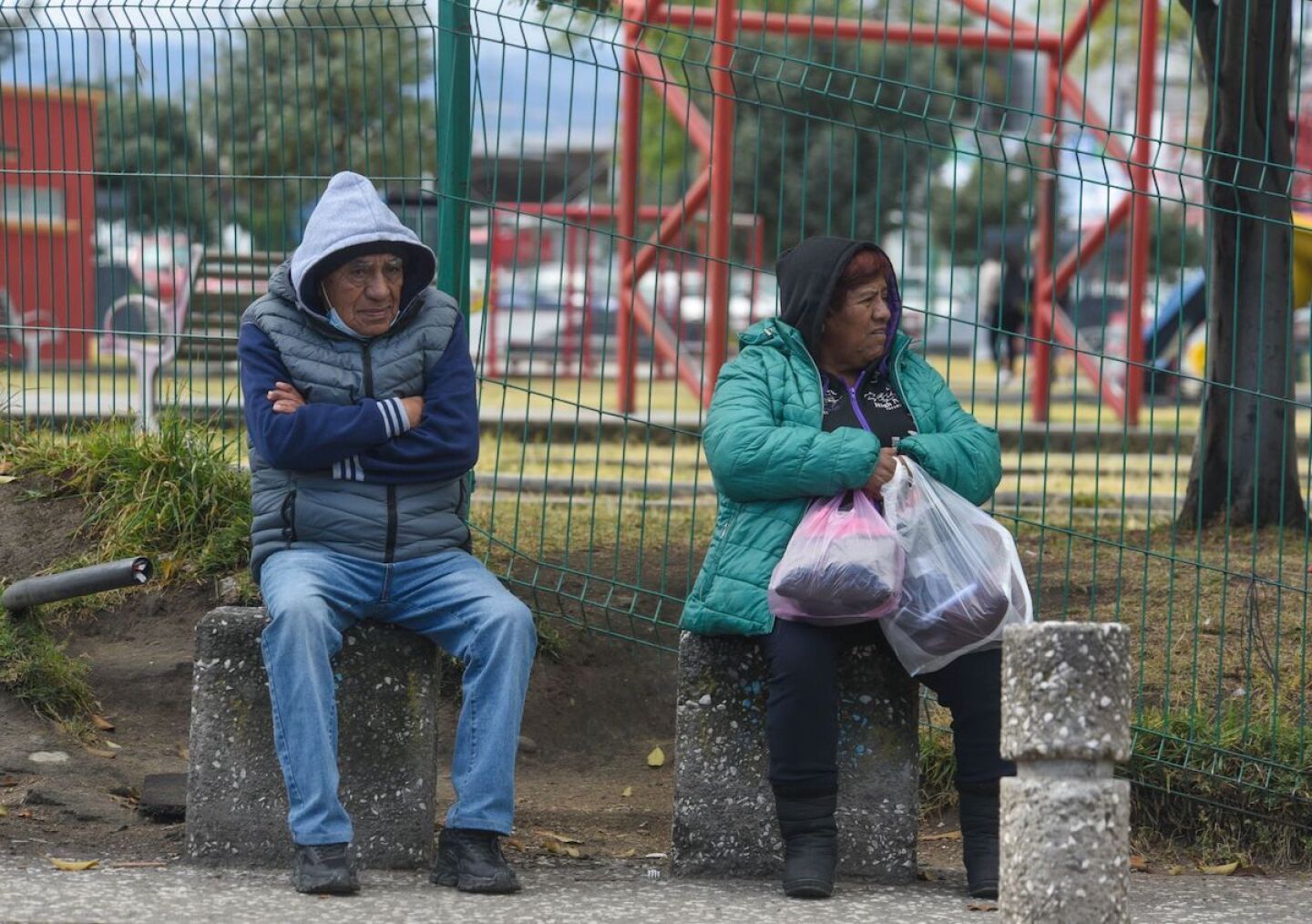 Abrigarse ante frente frío