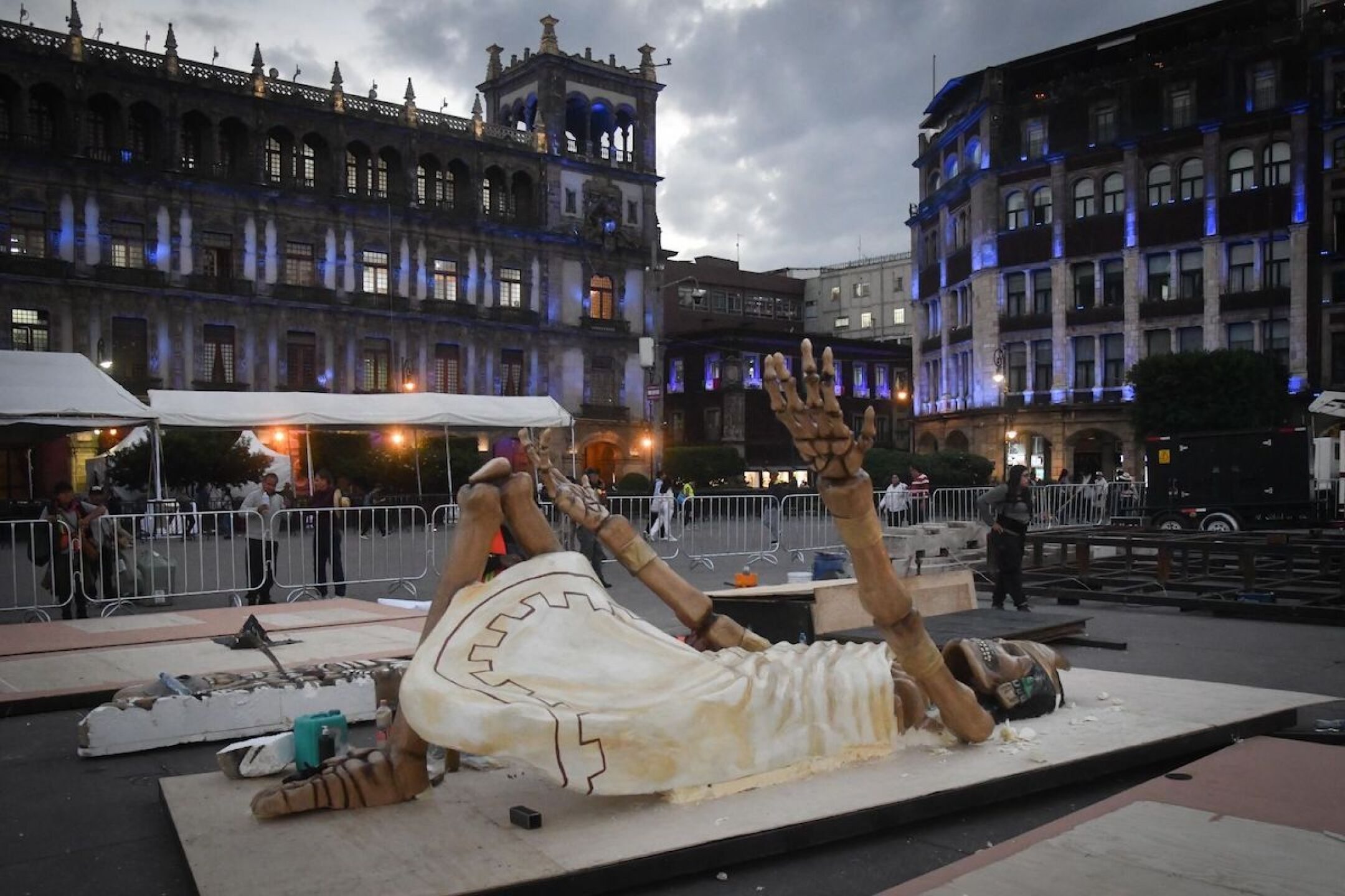 Ofrenda Monumental en la Plancha del Zócalo