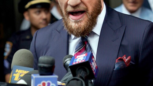 Liberan a Conor McGregor; fue detenido por agresión sexual