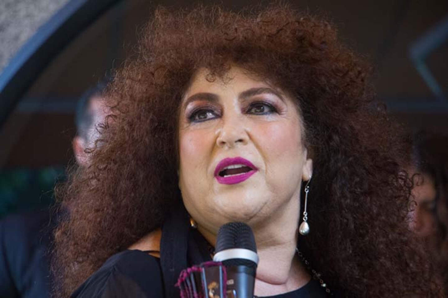 CIUDAD DE MÉXICO, 04SEPTIEMBRE2018.- La intérprete Mexico-Argentina Amanda Miguel, ofreció una conferencia de prensa para anunciar su concierto el próximo 12 de septiembre en el Auditorio Nacional.FOTO: VICTORIA VALTIERRA /CUARTOSCURO.COM