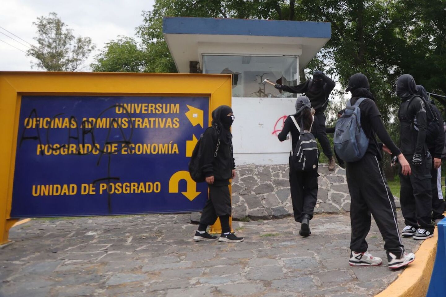 Destrozos Marcha vs gentrificación