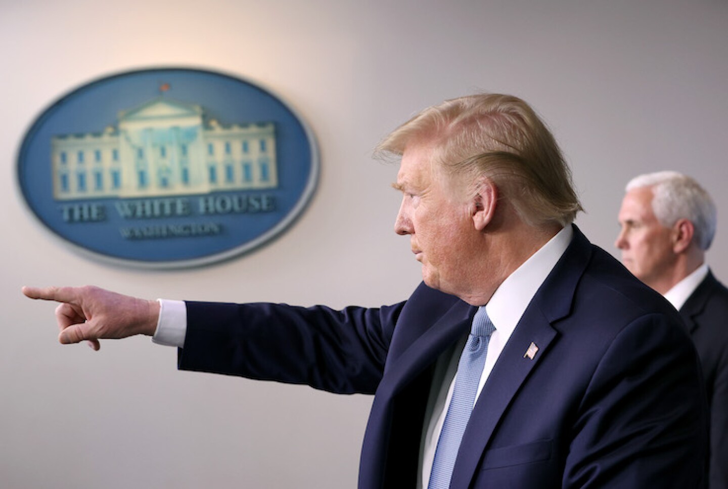 Coronavirus Task Force Briefs Press At White House