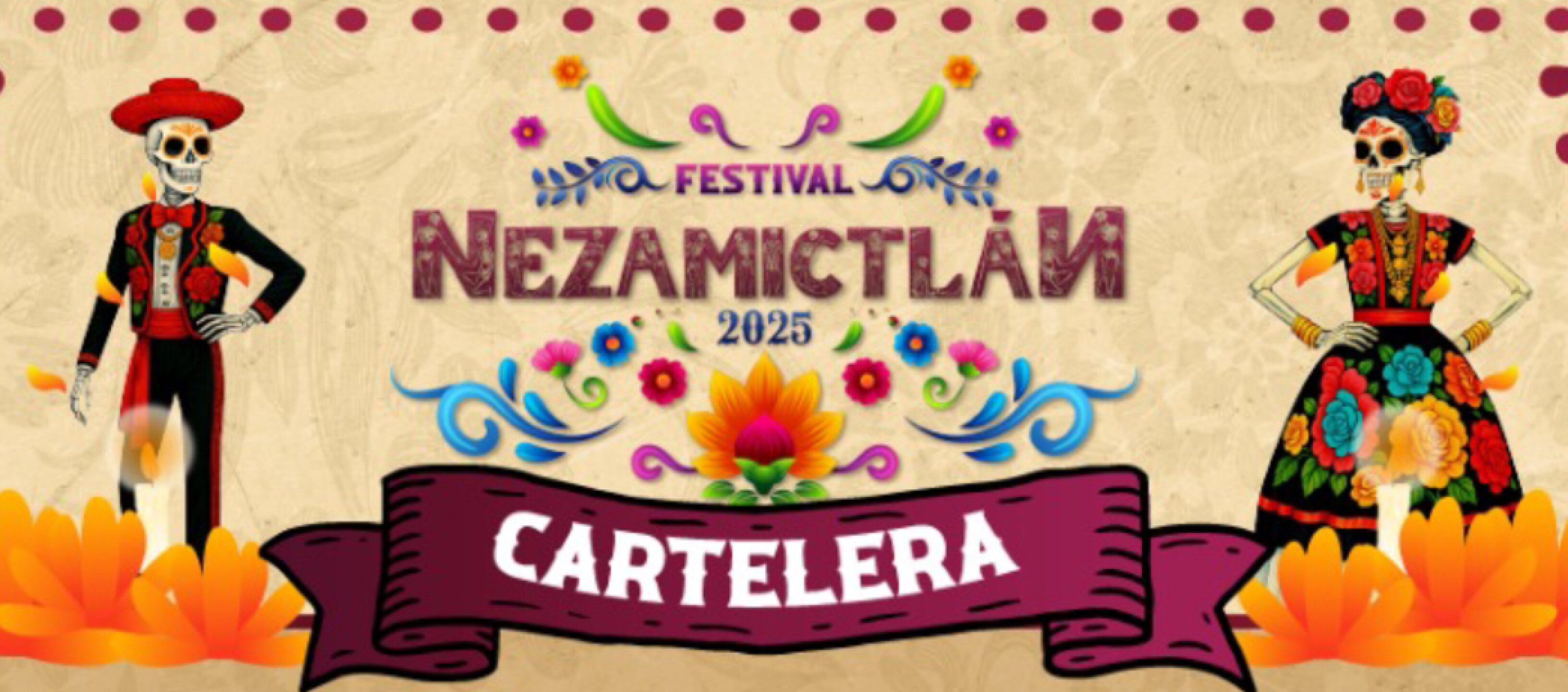 Cartelera Nezamictlán 2025