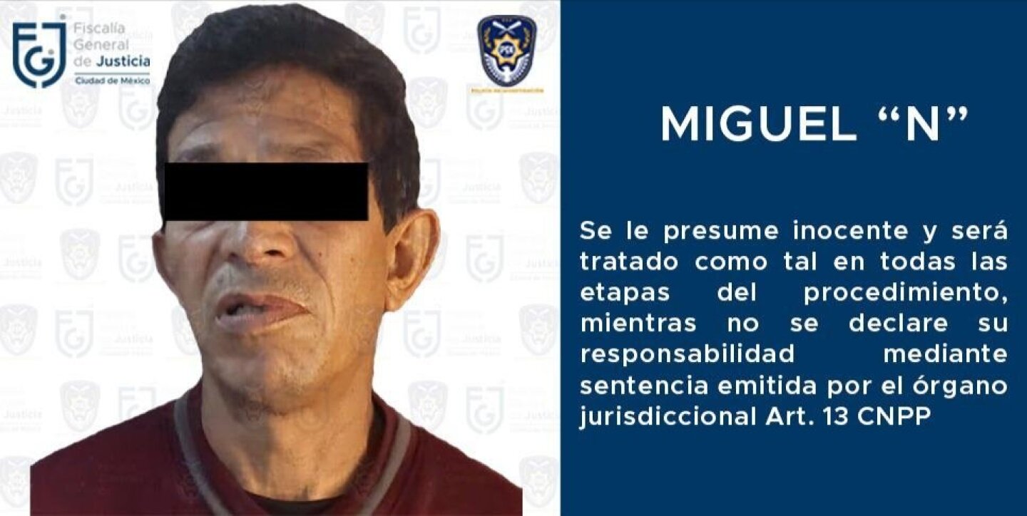 Detienen a presunto violador serial en CDMX