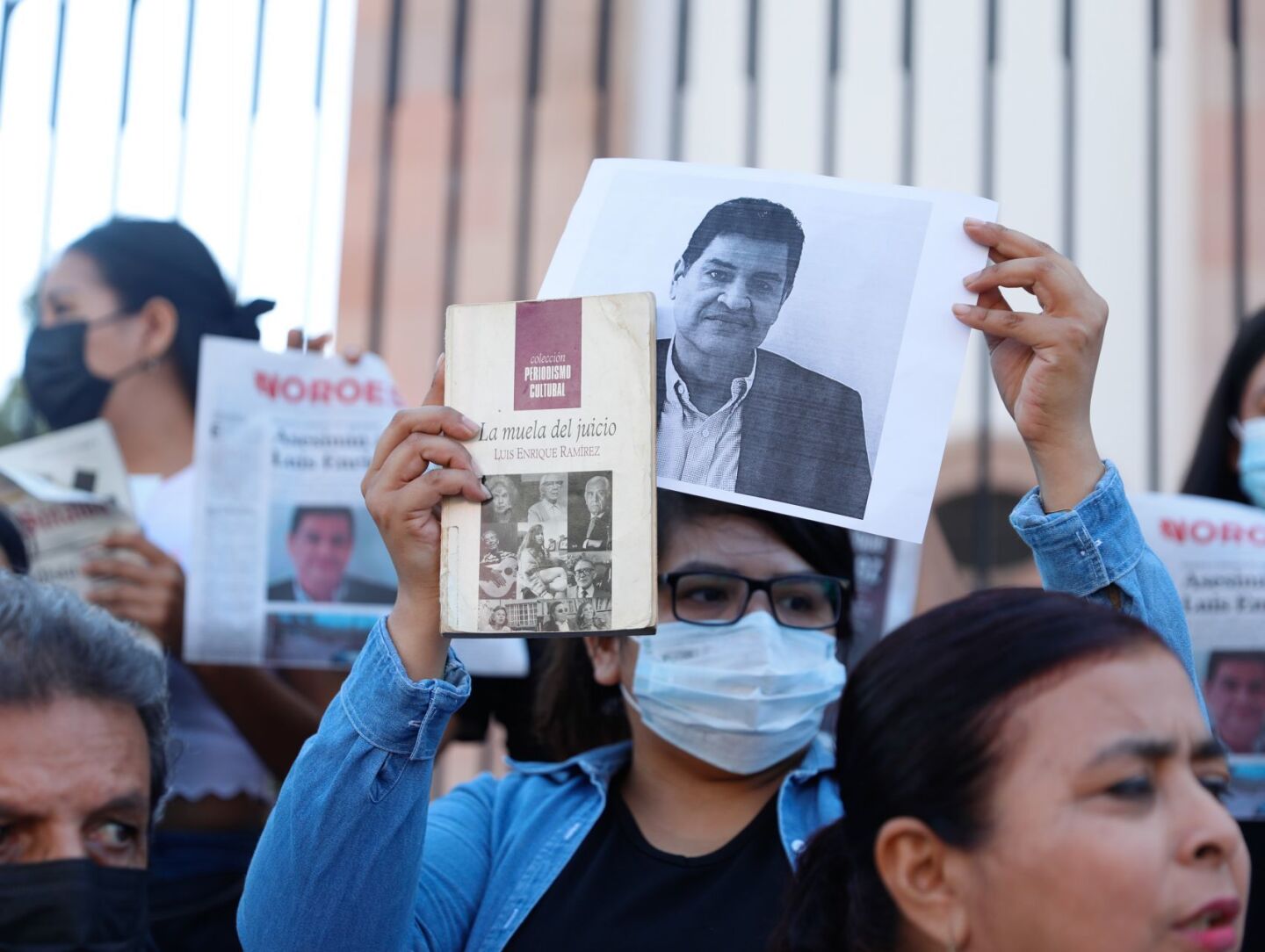 Protesta Asesinato Luis Enrique Ramírez