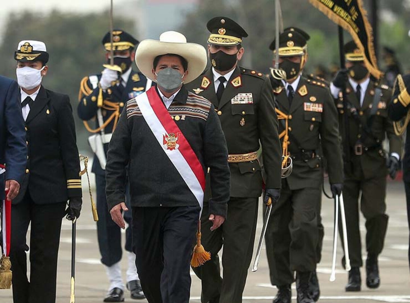 FILES-PERU-POLITICS-ARMED FORCES-CASTILLO