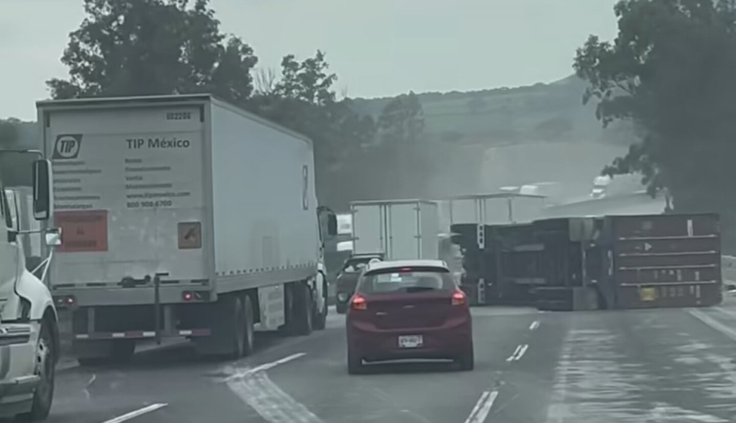 accidente mexico-queretaro hoy trafico tepeji del rio.jpg
