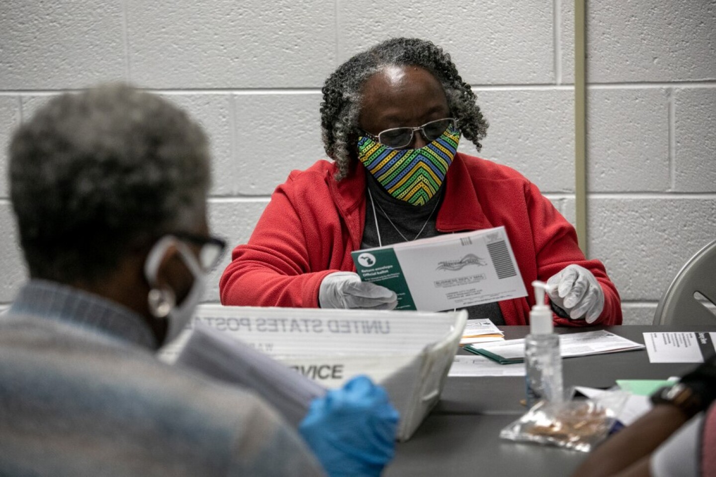 Michigan Election Officials Count Ballots In Lansing