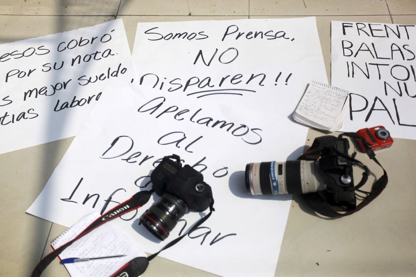 Protesta Periodistas Veracruz