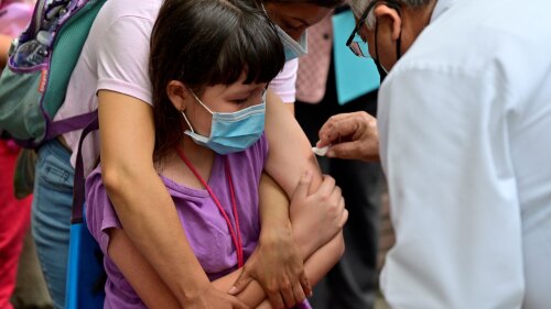 Jornada de vacunacion a menores niños cdmx