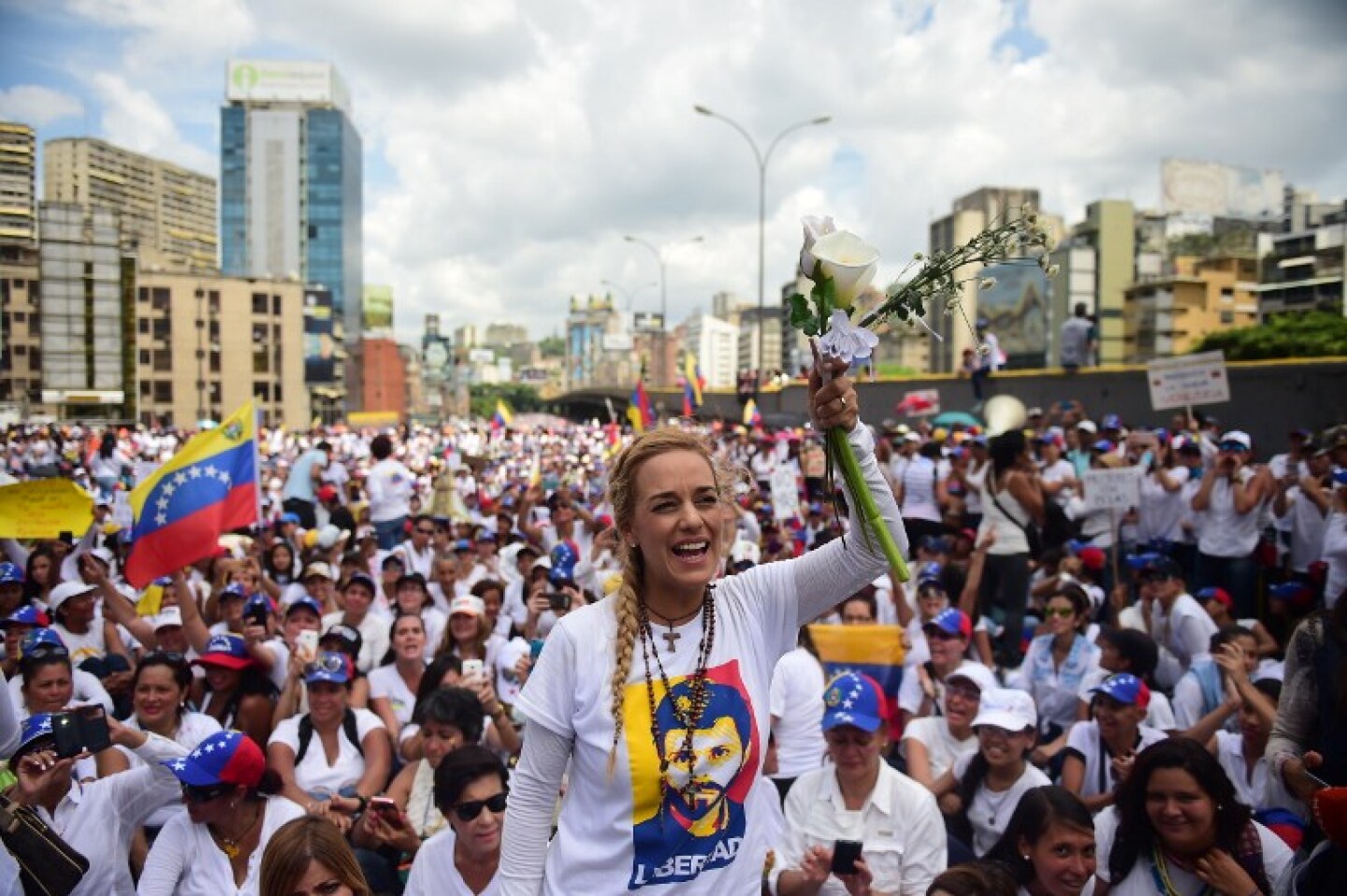 VENEZUELA-CRISIS-OPPOSITION-PROTEST-TINTORI