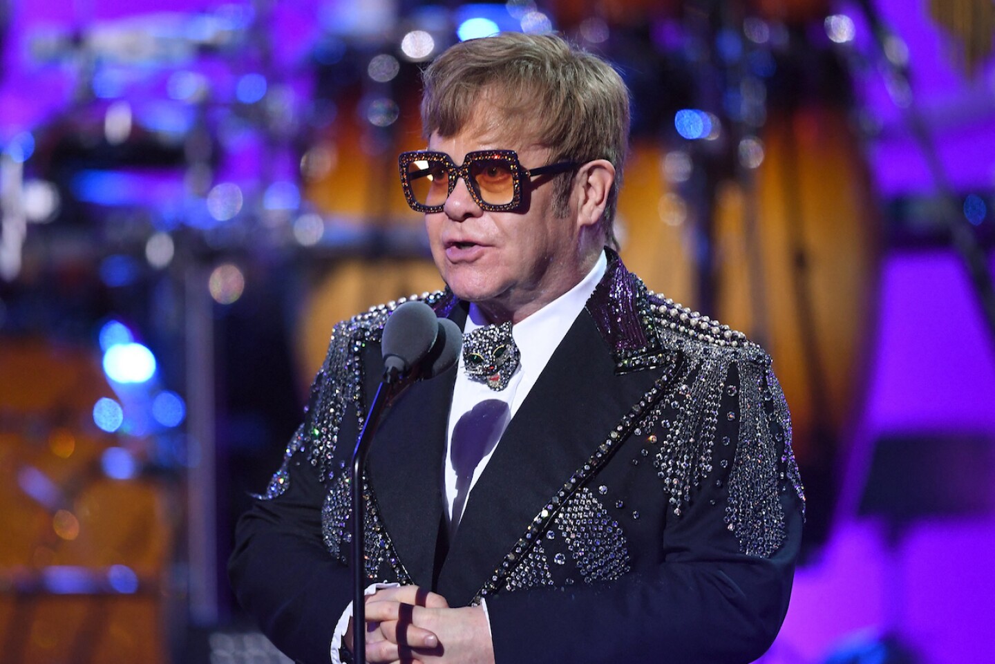 FILES-US-ENTERTAINMENT-MUSIC-BRITAIN-HEALTH-VIRUS-ELTONJOHN