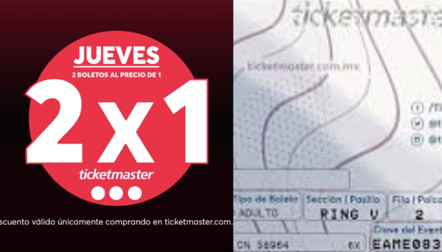 2x1 ticketmaster jueves boletos 16 de mayo 2025.jpg