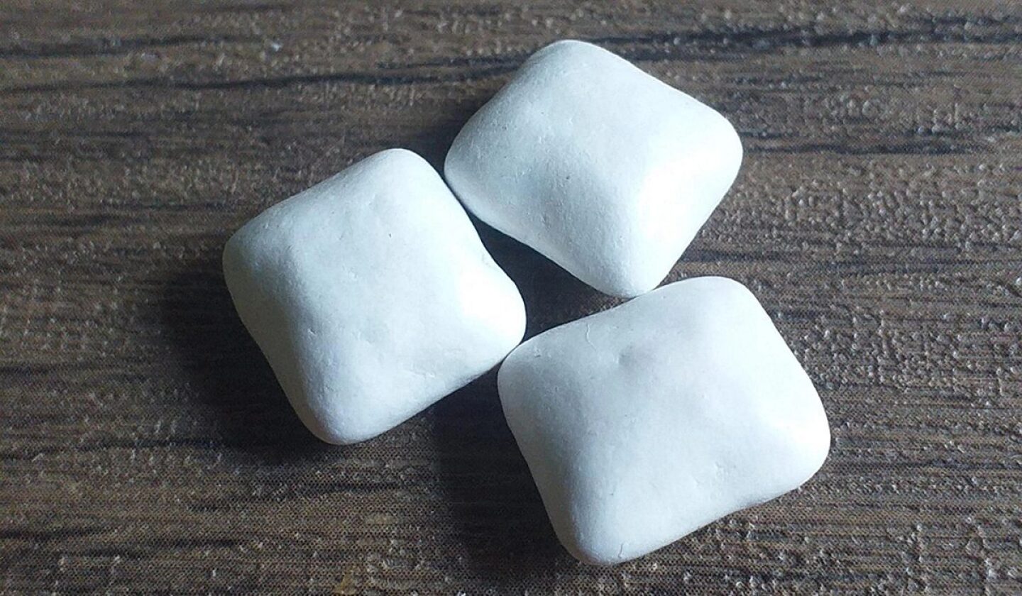 Chicle con probiótico