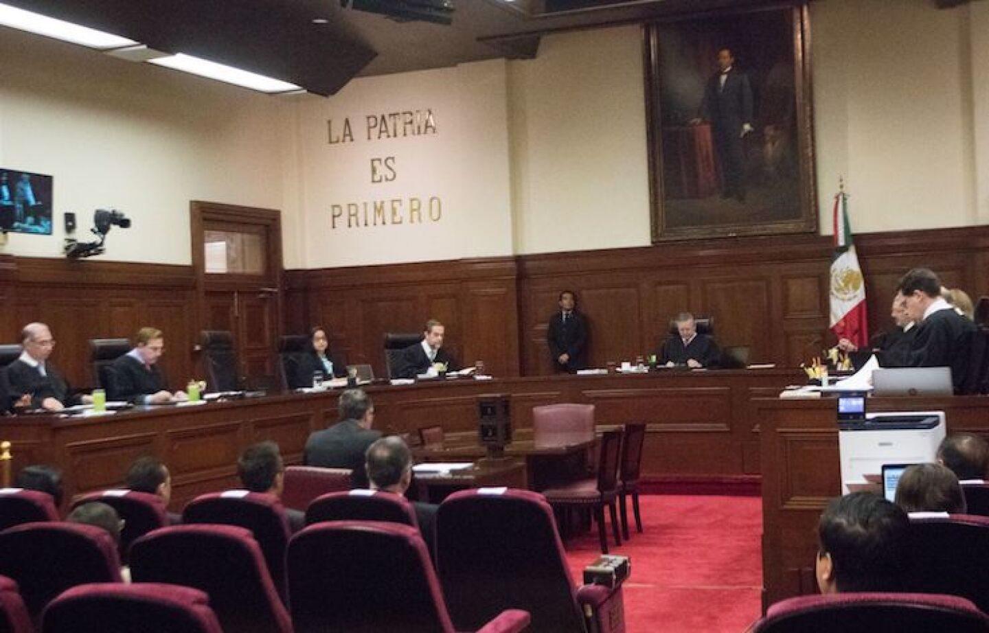 CIUDAD DE MÉXICO. 28NOVIEMBRE2019.- El magistrado Sergio Javier Molina Martínez fue electo por el pleno de la Suprema Corte de Justicia de la Nación como consejero de la Judicatura Federal.Ocupará el cargo de Consejero del Consejo de la Judicatura Federal (CJF) para el periodo 2019-2024. Hoy se eligió al magistrado durante la sesión de la Suprema Corte de Justicia de la Nación.FOTO: VICTORIA VALTIERRA / CUARTOSCURO.COM