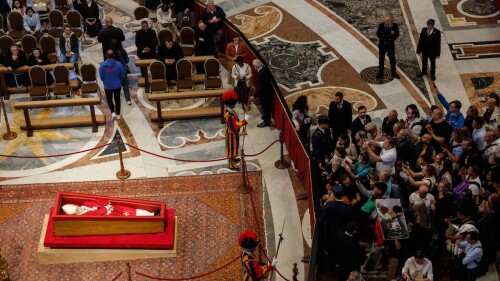 Pope Francis' coffin transferred to St. Peter's Basilica to lie in state ahead of funeral