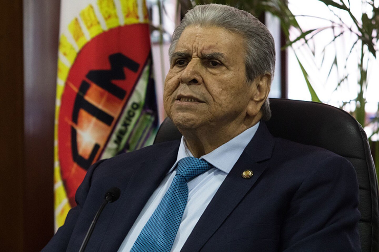 El líder de la CTM Carlos Aceves del Olmo señala que el mayor cáncer del país es la violencia