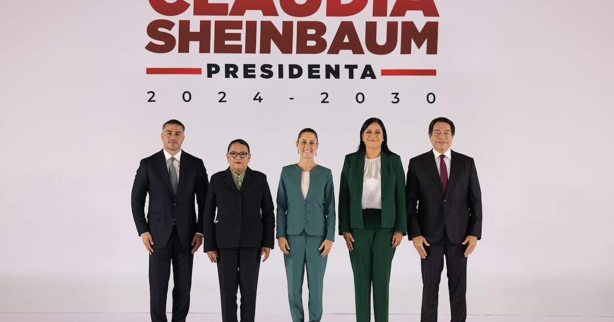Segob Gabinete de Sheinbaum: Rosa Icela a Segob; Harfuch a Seguridad; Delgado ...