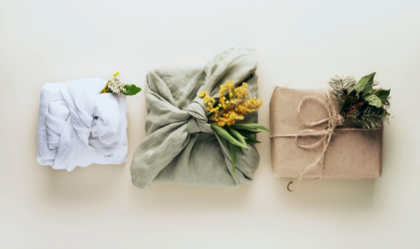 Envuelve tus regalos de manera ecológica