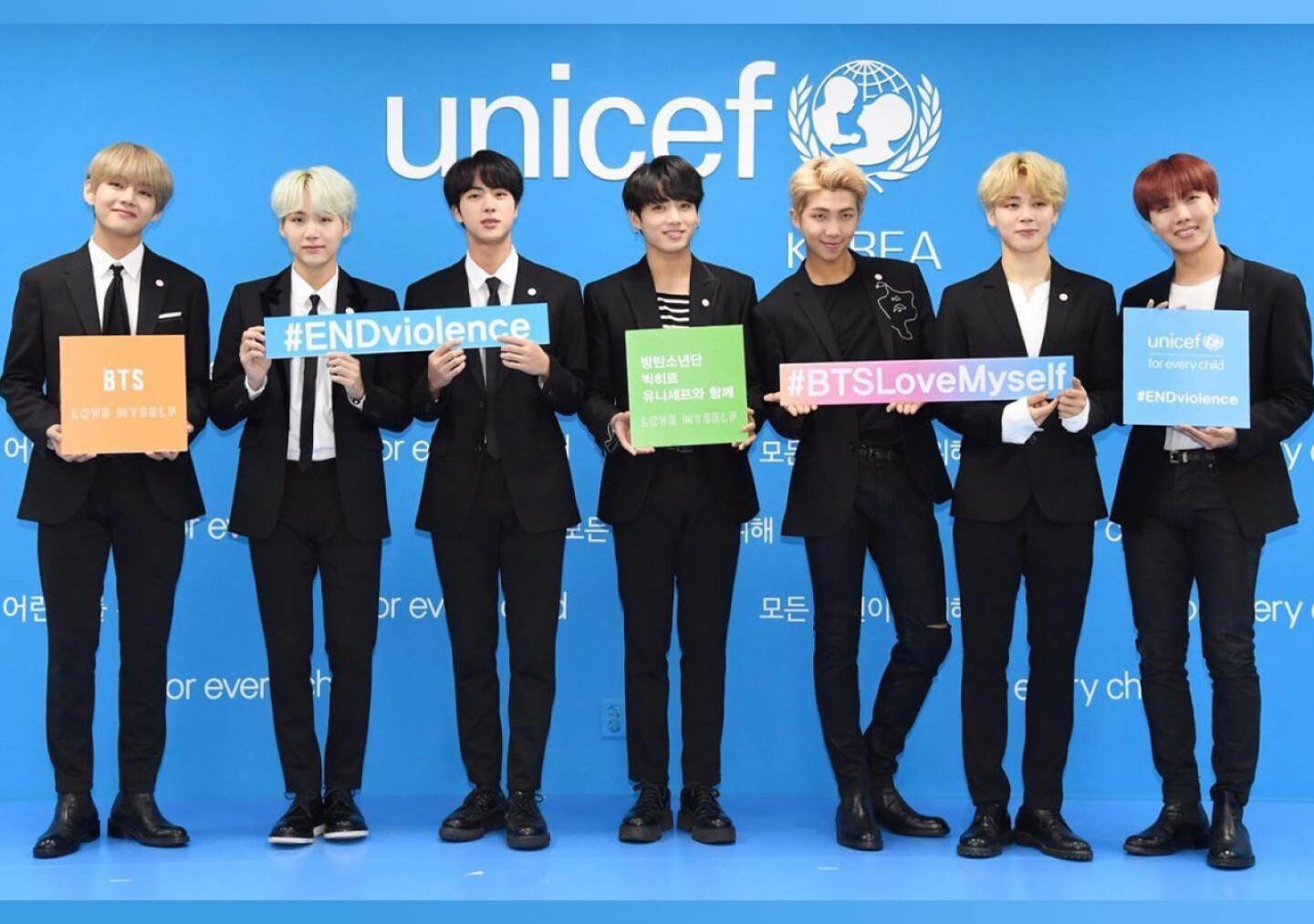 BTS y Unicef