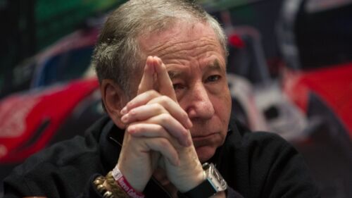 CIUDAD DE MÉXICO, 13MARZO2016.- Jean Todt, presidente de la Federación Internacional de Automovilismo (FIA), durante la presentación de las "6 Horas de México", que se realizarán el 2 y 3 de septiembre de 2016 en el Autódromo Hermanos Rodríguez, la cual es parte del Campeonato Mundial de Resistencia (WEC, por sus siglas en inglés). FOTO: MOISÉS PABLO /CUARTOSCURO.COM