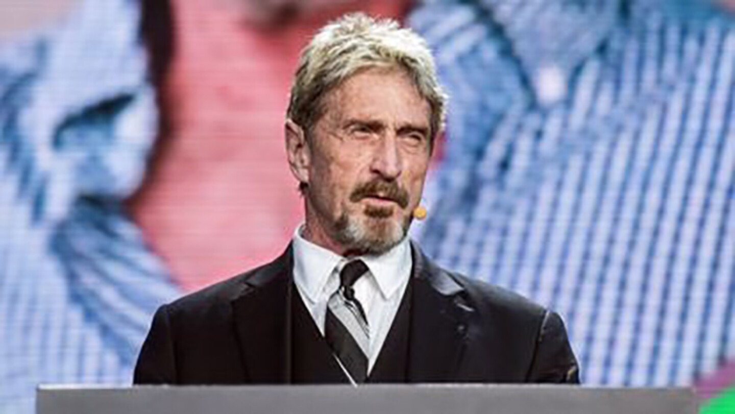 JOHN MCAFEE