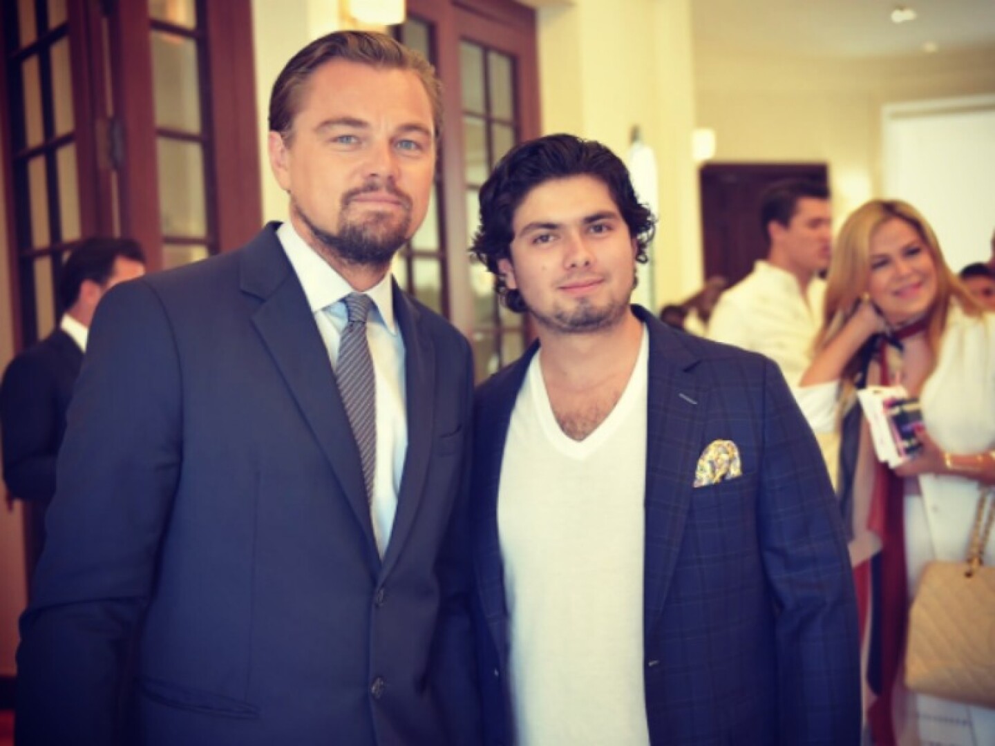 dicaprio y peña