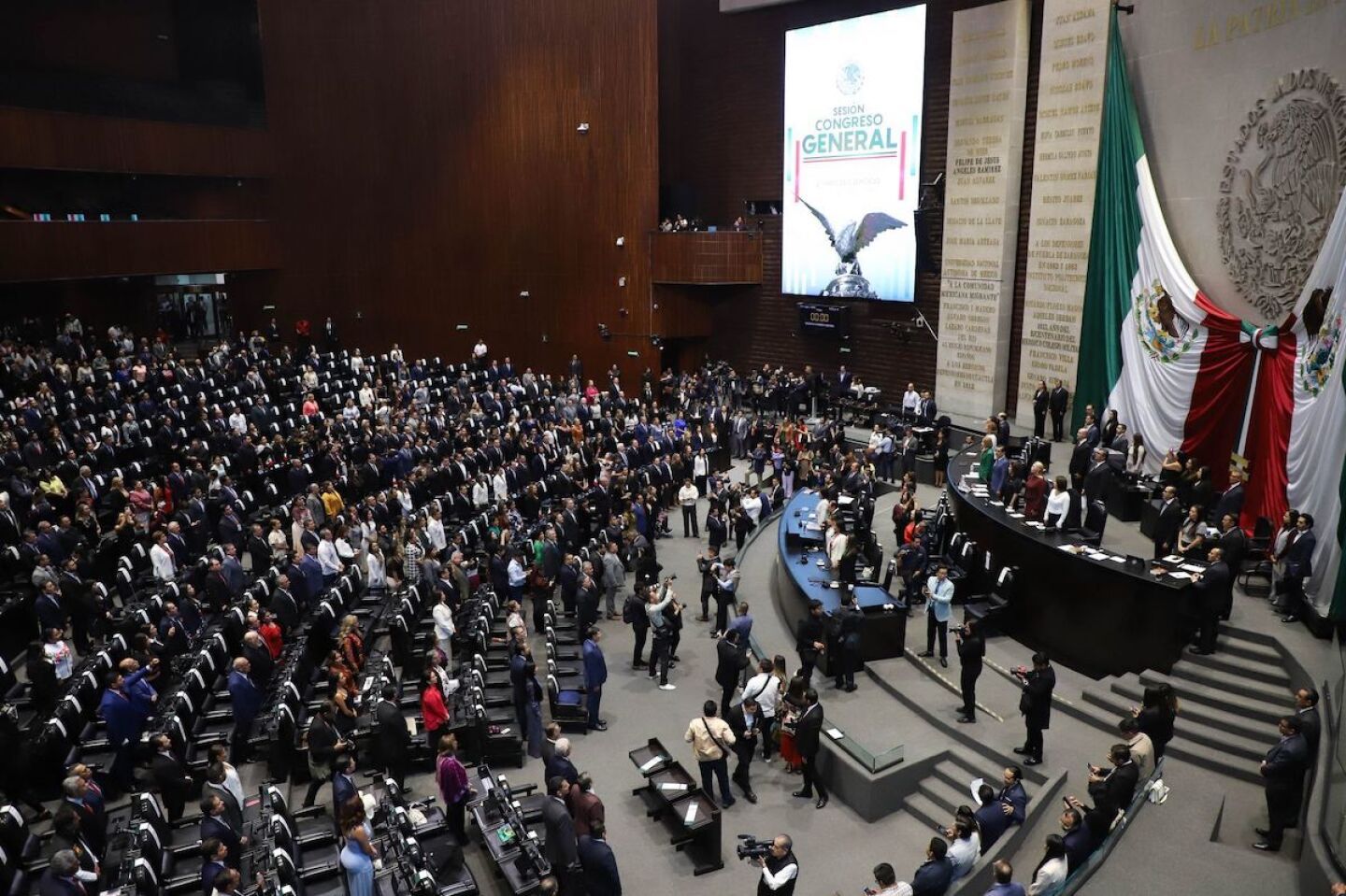 Entrega Informe Diputados