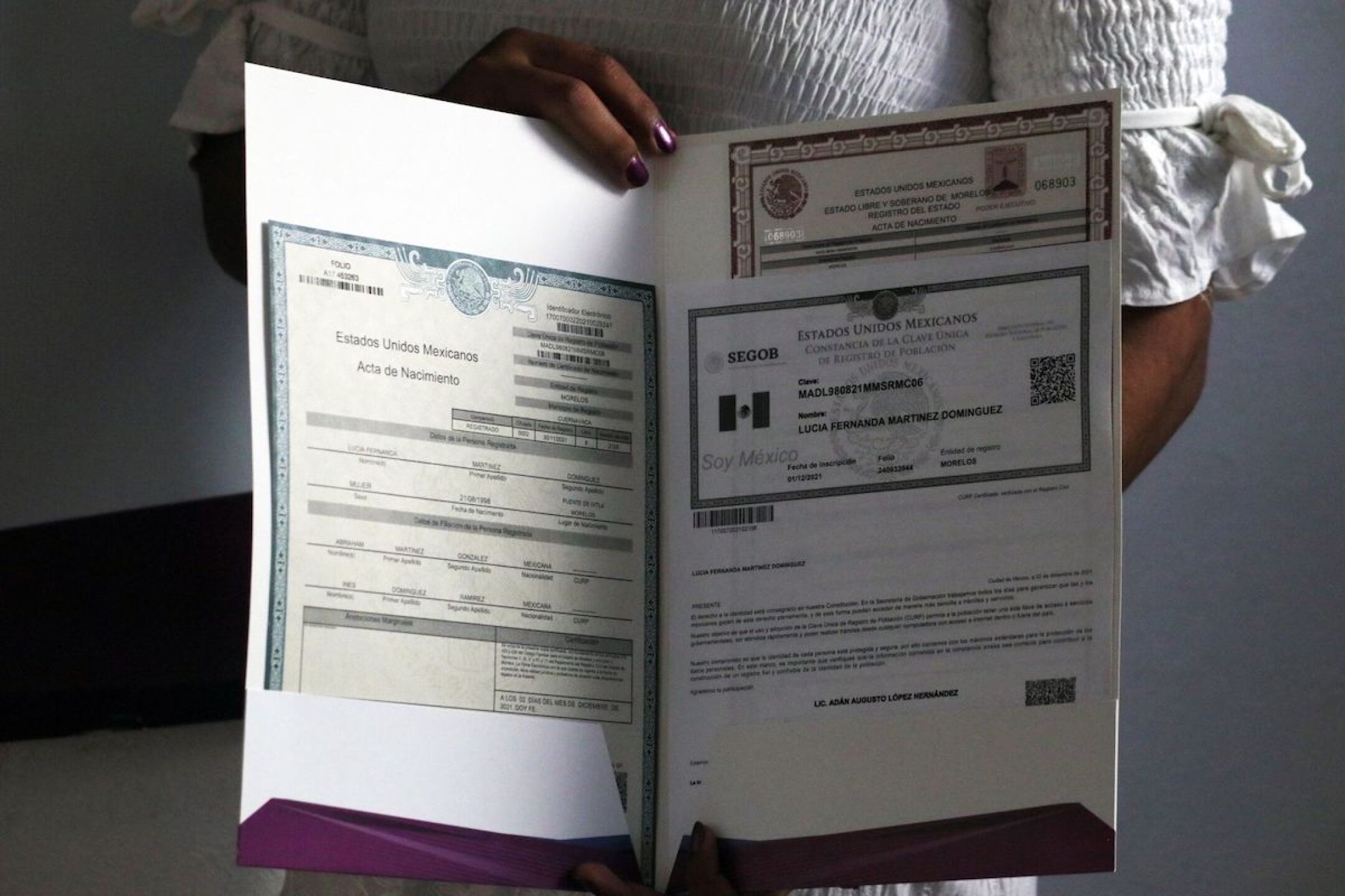 Personas Trans Actas Corregidas