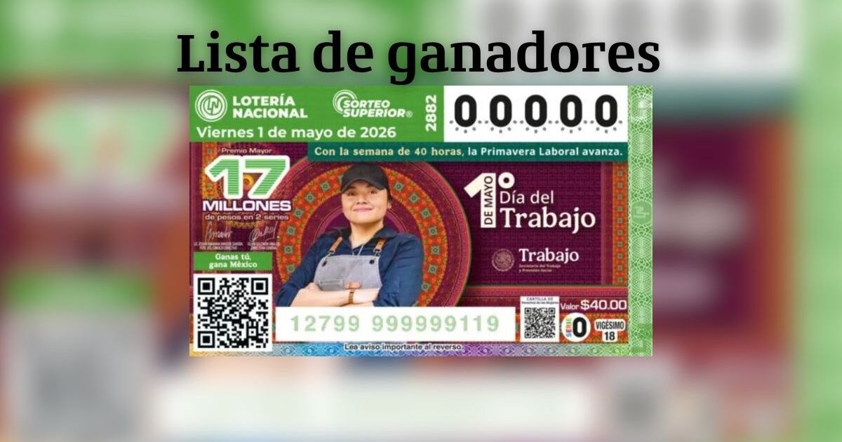 Lotería Nacional celebra el Día del Trabajo con sorteo de 51 millones de pesos y homenaje a la jornada de 40 horas — image 2