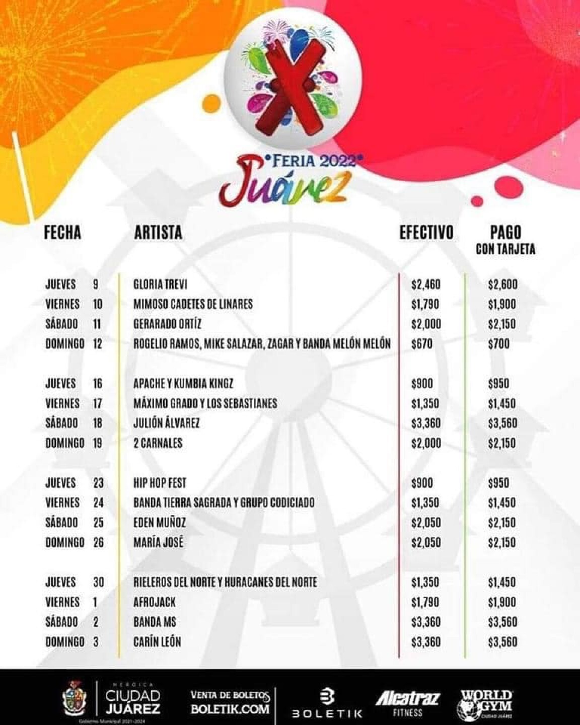 precios-de-los-boletos-de-la-feria-juarez