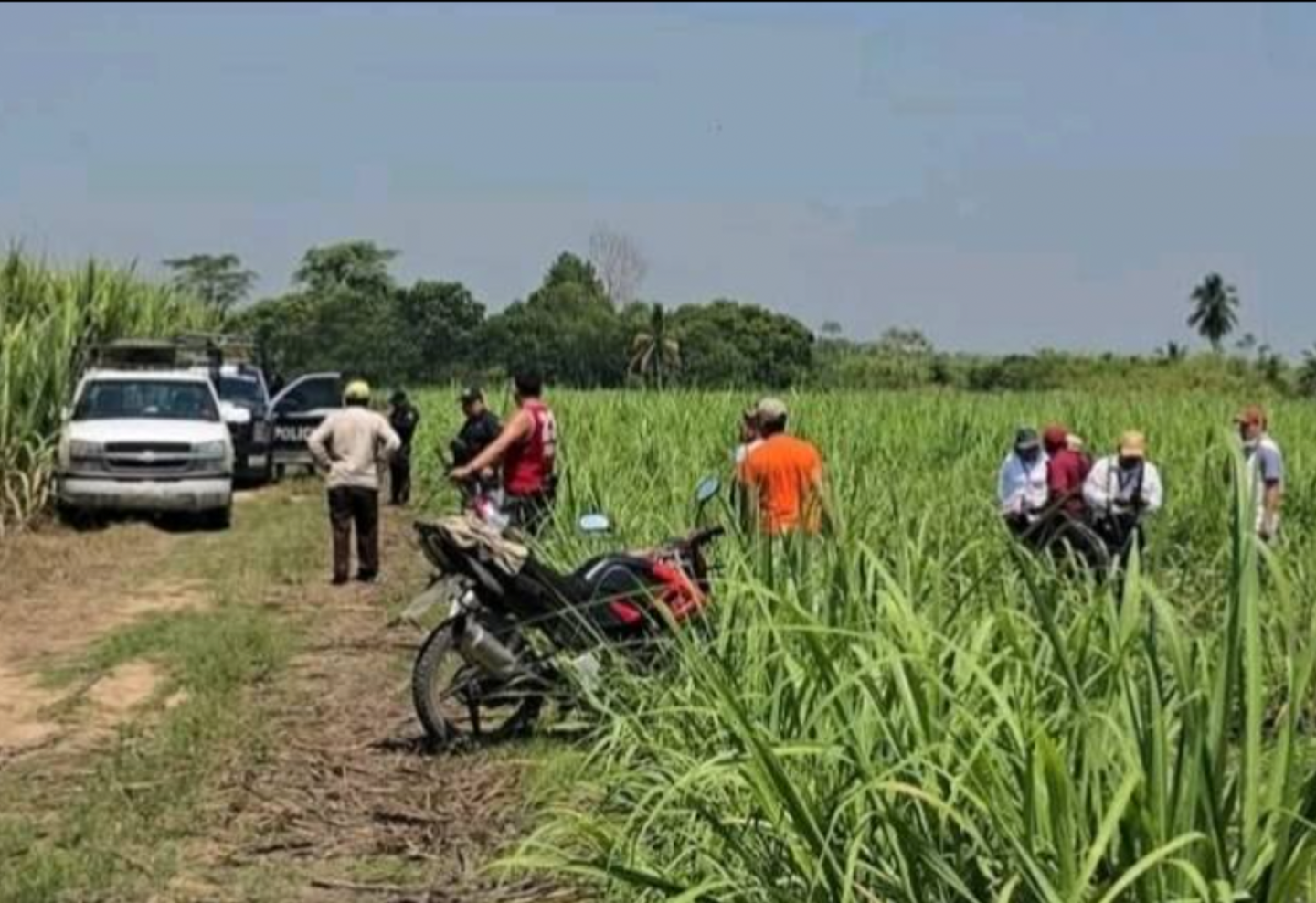 Mecánicos calcinados en Tabasco