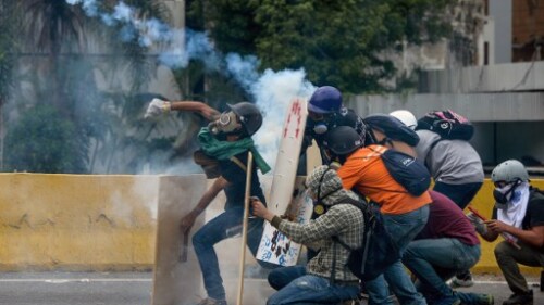 VENEZUELA-CRISIS-OPPOSITION-PROTEST