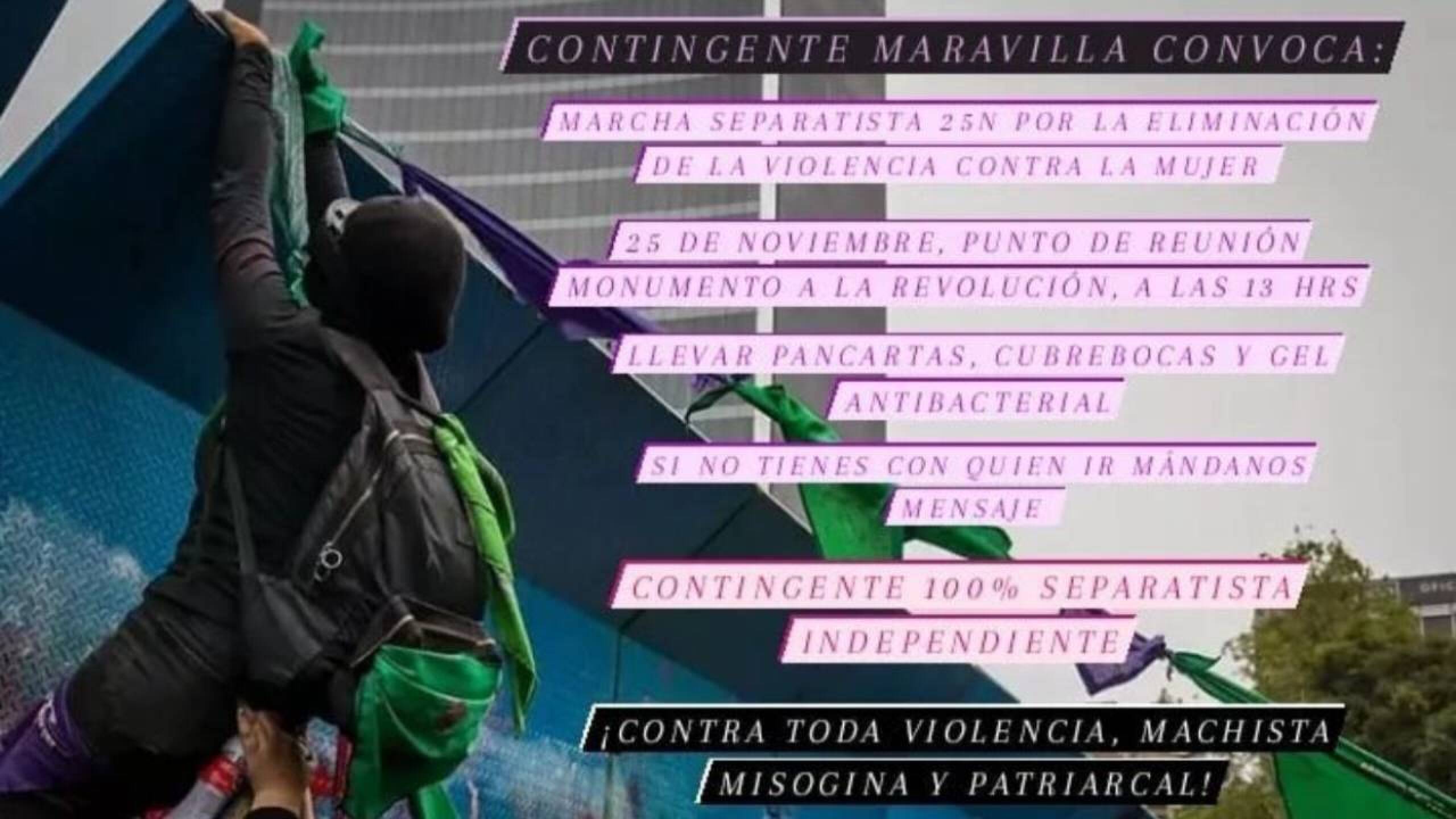 contingente-maravilla-25n-marcha