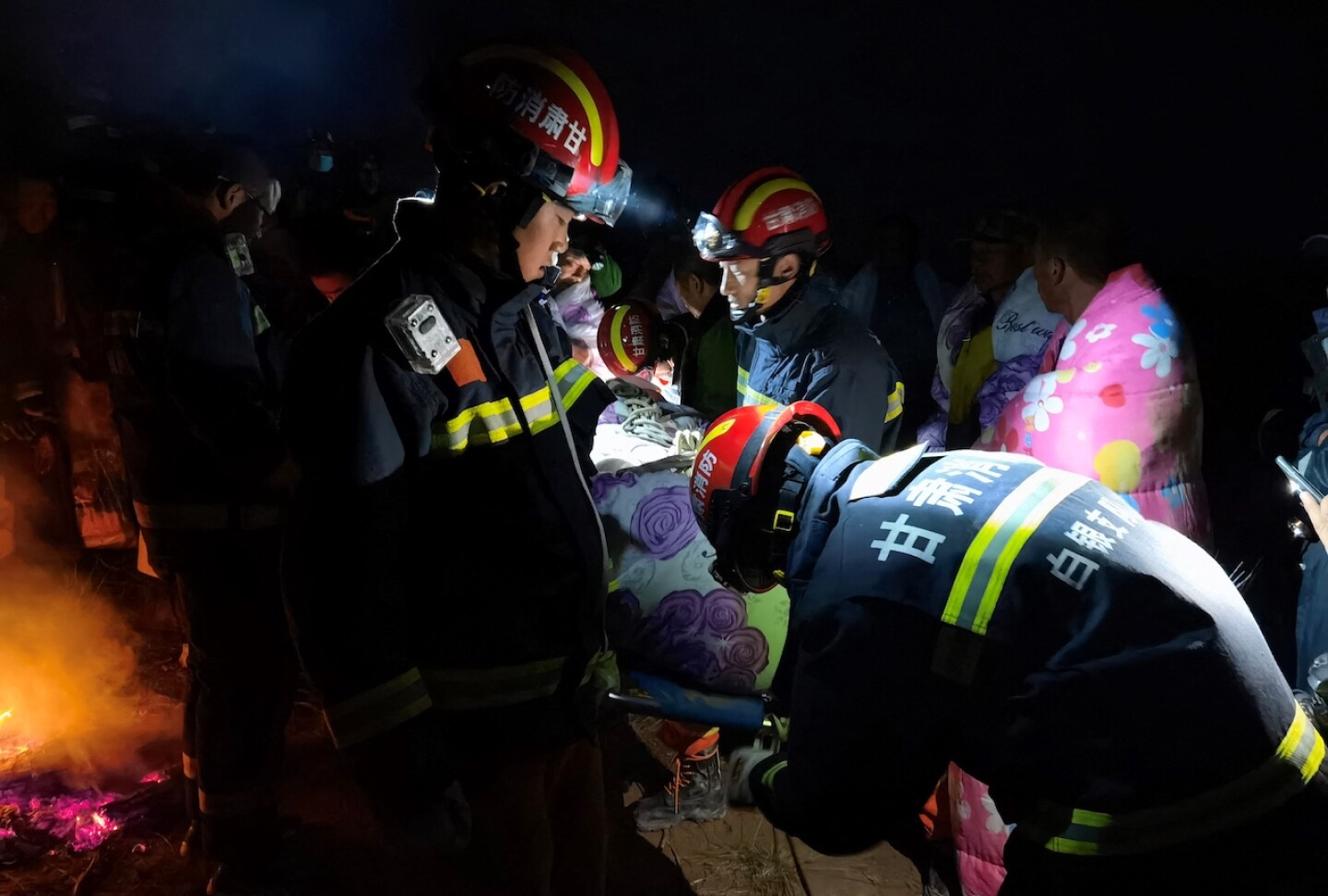CHINA-DISASTER-RACE