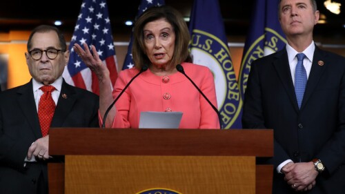 Speaker Pelosi Announces Impeachment Managers, Signs And Transmits Articles To Senate For Trial