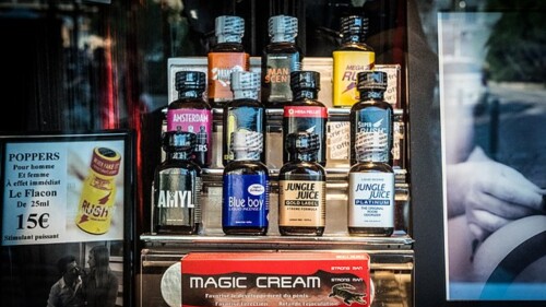 "Poppers". Foto de Wikimedia