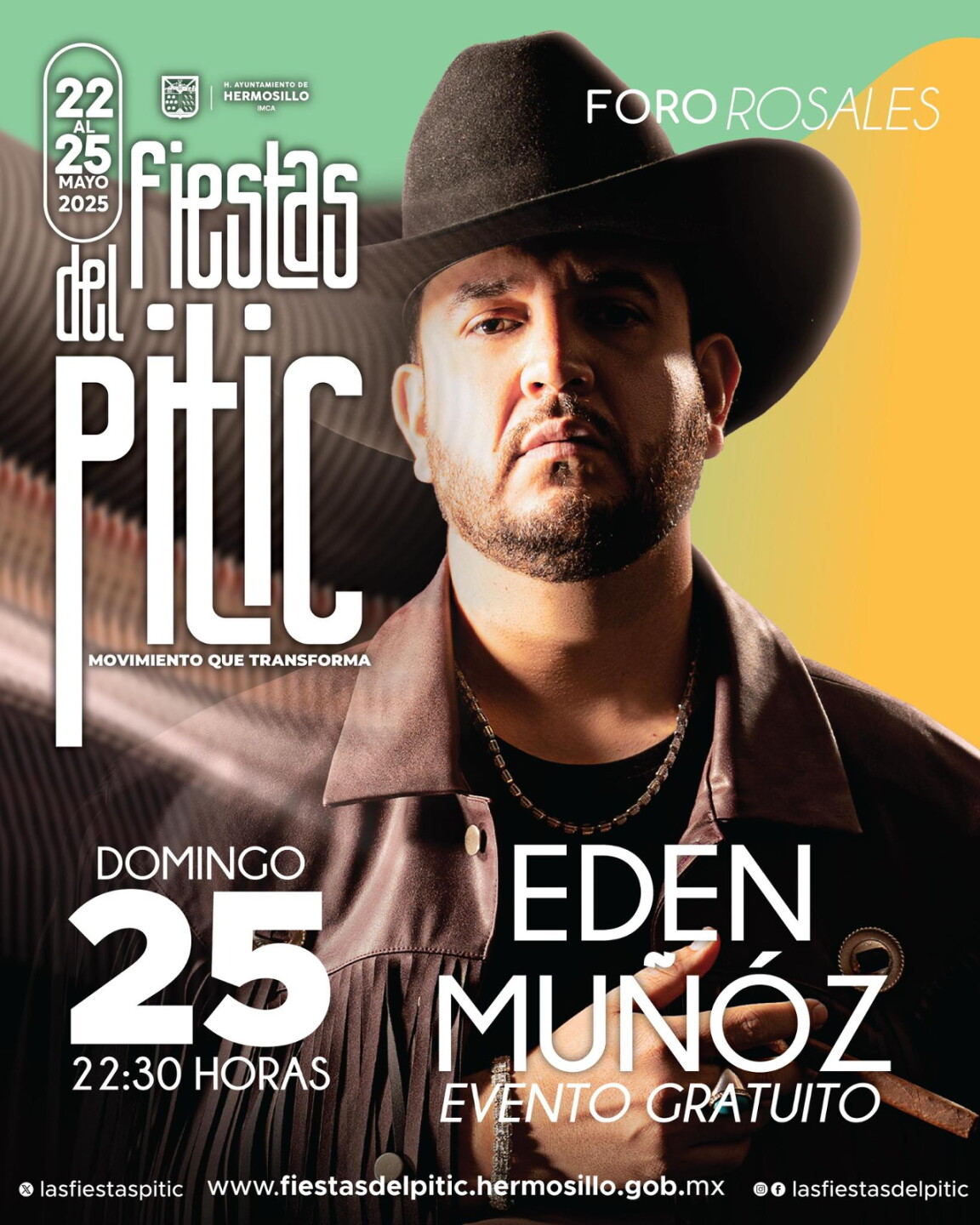 Pitic Rostas Fiestas del Pitic 2025 en Hermosillo: cartelera oficial, artistas ...