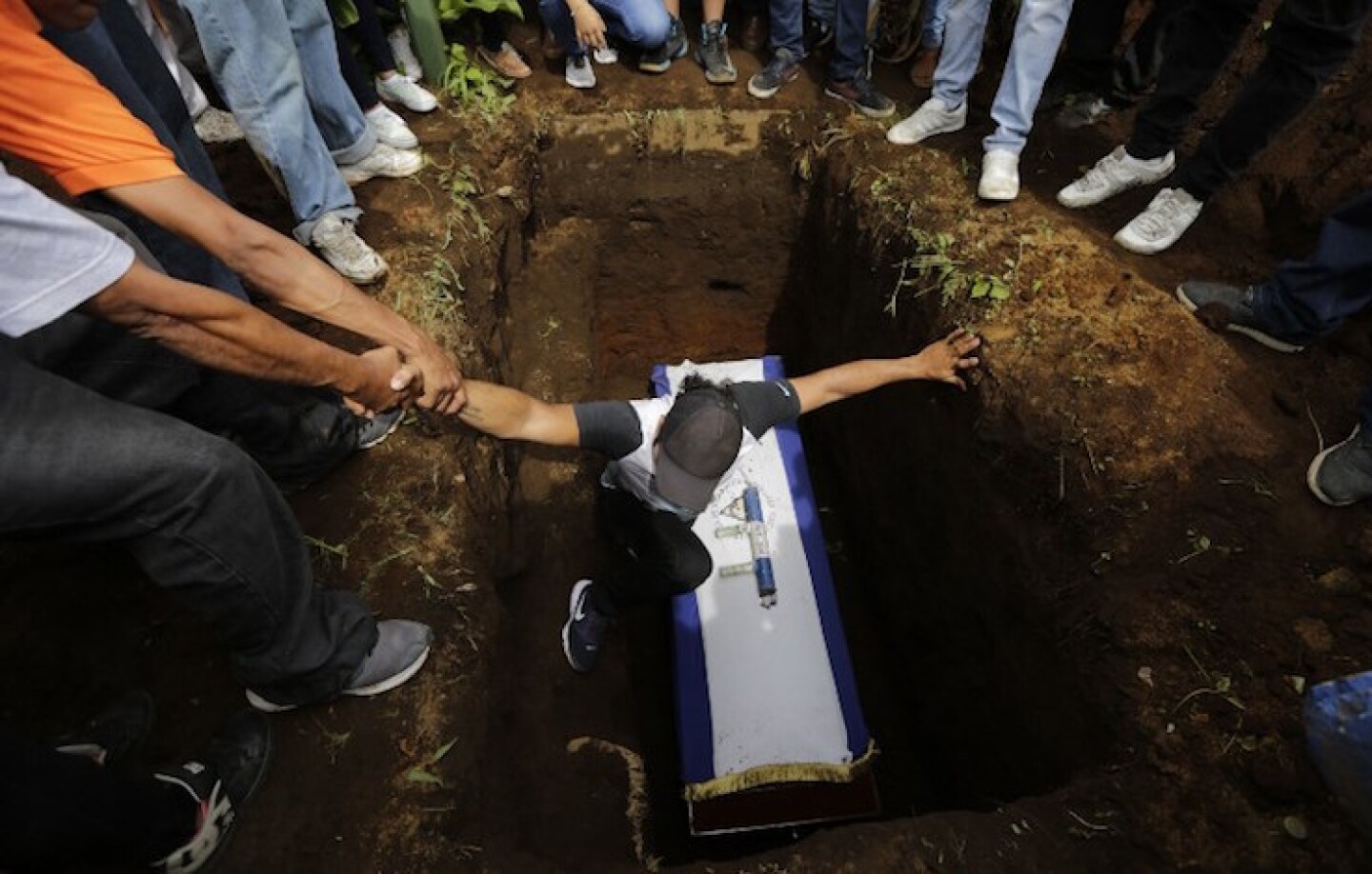 NICARAGUA-UNREST-OPPOSITION-FUNERAL