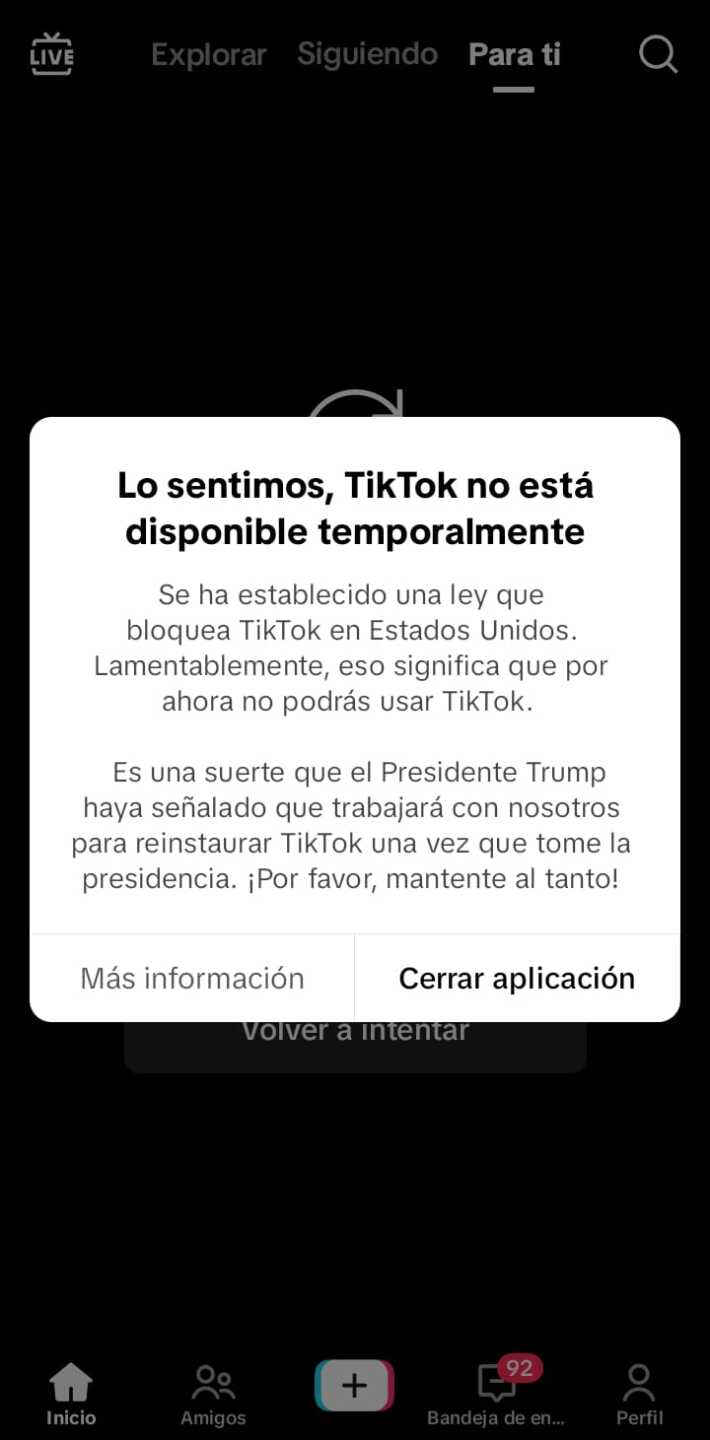 tiktok advertencia