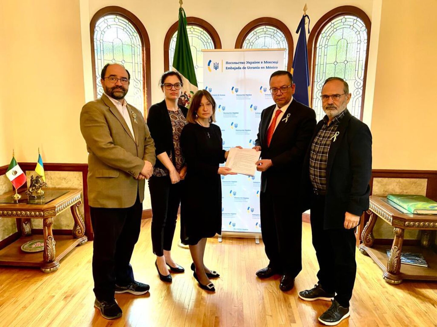 Ucrania pide armas a México